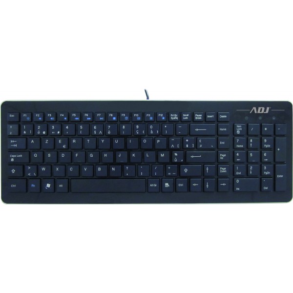 Premium Multimedia Toetsenbord - AZERTY  USB