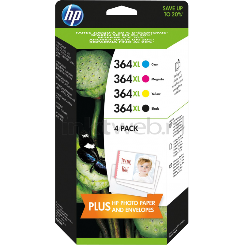 HP 364 XL 4-pack