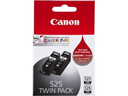 Canon 525 Zwart 2-pack