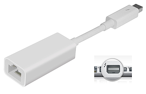 Thunderbolt to Gigabit ethernet adapter