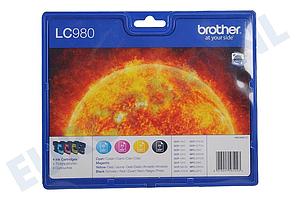 Brother LC-980 BK/Y/C/M