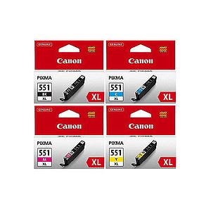 Canon 551 XL 4-pack