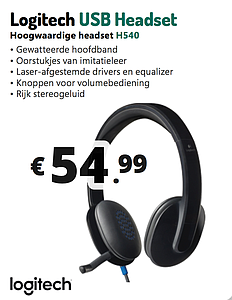 Headset Logitech H540
