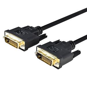 AV Cable DVI / DVI Dual Link M/M 2 m - Grey