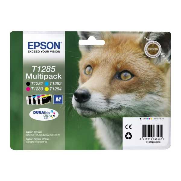 Epson T1285 4 pack