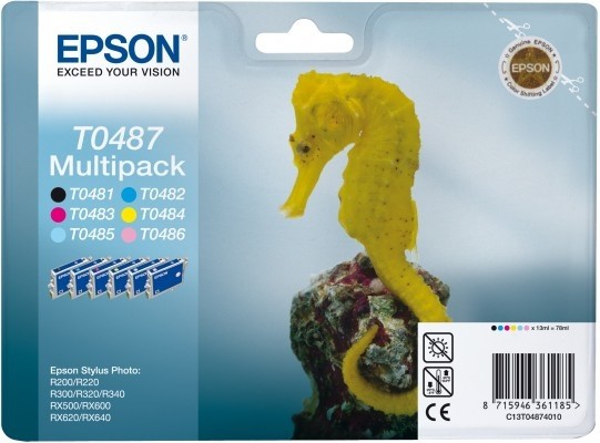 Epson T0487 multipack