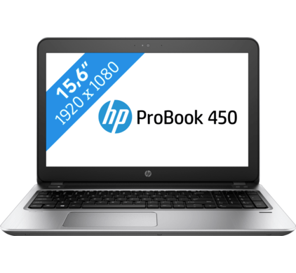 HP laptop: ProBook 450 G4 i5 8GB RAM 256GB SSD - Zilver