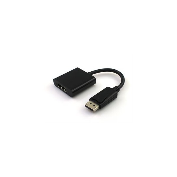 Adapter DisplayPort/HDMI M/F 15 cm Black - BLISTER