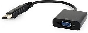 Adapter DisplayPort/VGA M/F 15 cm Black - BLISTER
