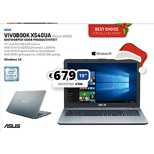 Asus Vivobook X540UA  I5- 8GB RAM - 256 SSD - FHD