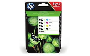 HP Ink/953XL High Yield C/M/Y/K 4-pack
