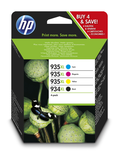 HP Ink/HP 934XL/935XL HY Cart CMYK