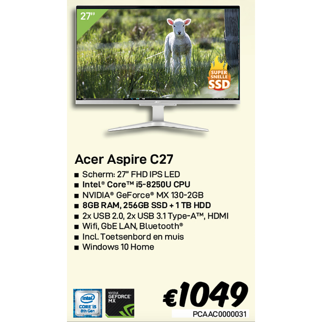  Acer Aspire 27